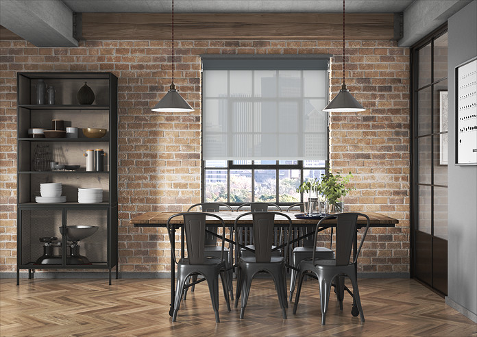 Rimini (Blackout), Storm Cloud & Optima Tide - Double Roller Blind - Image 6